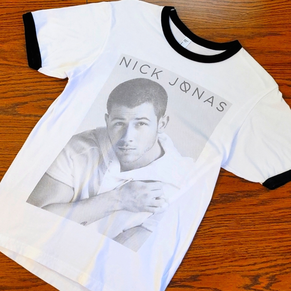 Nick Jonas 2016 Tour Unisex Shirt - Black Trim